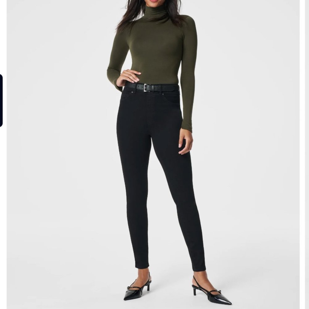 Spanx Ankle Skinny Jeans Black